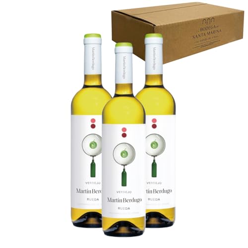 Martín Berdugo Verdejo - Ideal para Maridar con Pescados y Arroces - Pack 3 Botellas 75cl