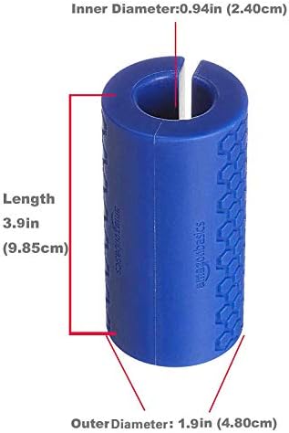 Amazon Basics Thick Dumbbell and Barbell Grips