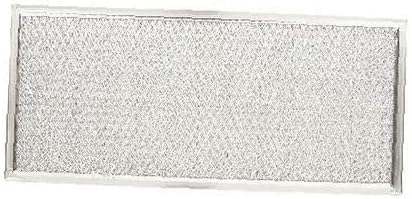 Filtro de grasa de aluminio compatible para horno Whirlpool IMH16XWS2, KitchenAid KMHS120EBS0, Maytag MMV4206BB1, Jenn-Air JMV9186WB0 Microondas