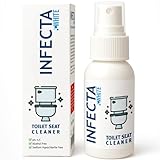 INFECTA WHITE – Toilet Spray, Travel Size Multipurpose Cleaning Spray (50 ml), All Purpose Cleaner for Toilet Seats, WC, Bathtub, Fresh Scent, Bathroom Essentials & Mini Travel Toiletries (1 PCS)