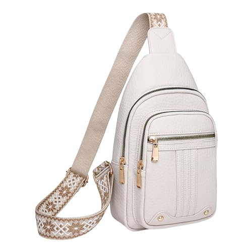 Sac poitrine décontracté à fermeture éclair pour vos sorties urbaines