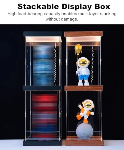 Vitrine acrylique grande taille boîte de présentation pour miniature LED