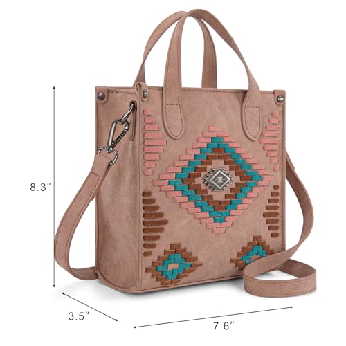 Image of Montana West Western Women's Crossbody Handbag Ladies Crossbody Bags for Women Designer Top Handle Handbags