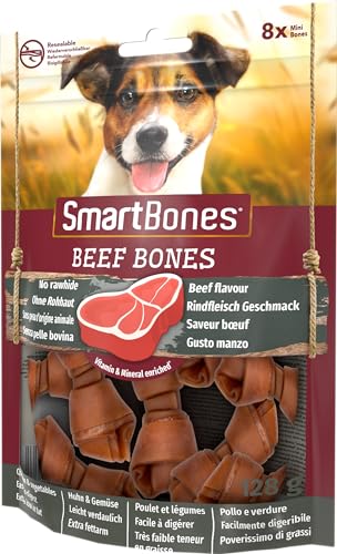 Smartbones 8 Mini Beef Bones Rawhide Free Chew Dog Treats - Image 4