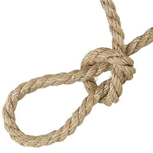 Corde en chanvre torsadée DAANYAP pour regrouper le bois et tuteurer - 4