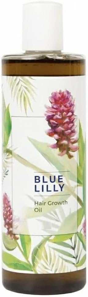 Blue Lilly Hair Oil - 100% Natural Ingredients | Boosts Hair Growth | Increases Length & Volume | Smooth manageble Hair | 100ml