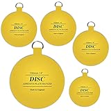 Disc Plate Hanger for Walls- Strong Invisible Plate Holder of Size 100mm -Pack of 5 Self Adhesive Stick on Hooks for Picture Plate Hanging Wall Plate Holder Decoration Plate Hanging Disk.