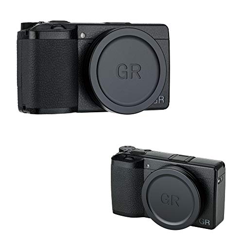 Jjc Aluminum Lens Cap Cover Protector For Ricoh Gr Iiix Griiix Gr Iii Griii Gr Ii Grii With Soft Eva Interior -Black #TOP4