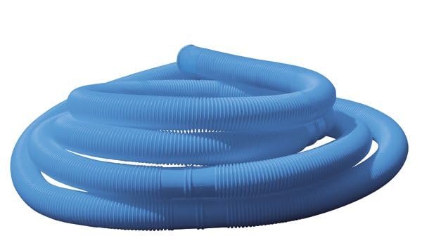 Tubo Flessibile per Piscina, Diametro 32 Mm, Lunghezza 5 Metri, Resistente Ai Raggi, Tubo dell'Acqua per Pompa dell'Acqua con Cloro, Ideale per la Manutenzione della Piscina (Blu