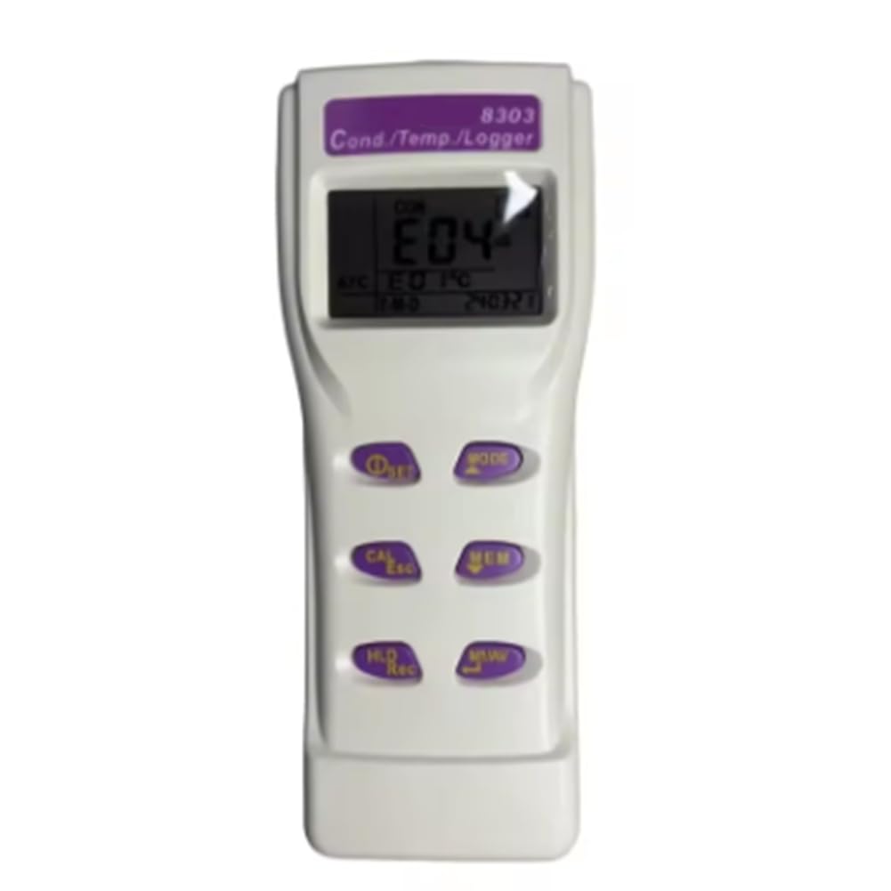 Medidor de Conductividad y Calidad del Agua, Medidor Digital de Temperatura y Conductividad del Agua con Memoria de 99 Puntos AZ8303