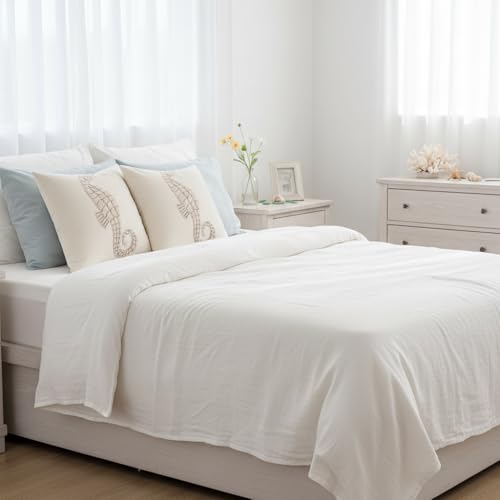 Housse de coussin velours beige brodé Tosleo 45x45 fermeture éclair invisible - 8