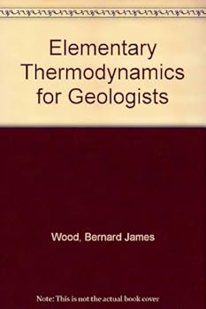 Hardcover Elementary thermodynamics for geologists Book