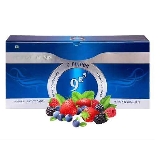 On and on 9E-5 Health Drink is an active formulation of Amla, Noni, Aloe Vera, and a unique combination of 13 berries for glowing skin and body care 30 sachets