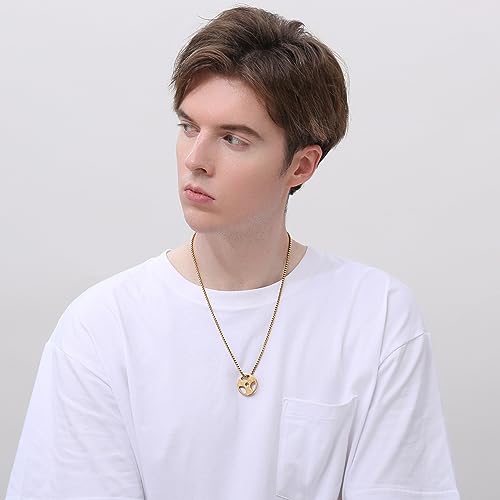 HMOOY Collana con Manubri, Collana con Pendente