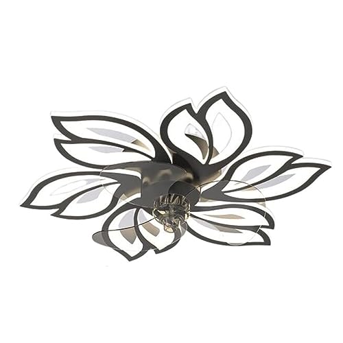 Ventilateur de plafond télécommandé à 6 vitesses et éclairage 3 couleurs variables