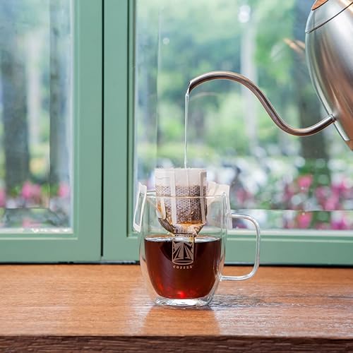 TRIBO Coffee Single-Serve Portable Pour Over Drip Coffee | Specialty Grade | Small Batch Roasted - Variety | 10 Servings Per Box (Light, Medium & Med-Dark Roasts)