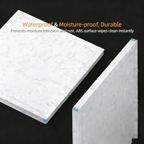 Kilitlenebilir Ses Geçirmez Erişim PaneliAlüminyum Petek Tavan Kapısı Duvar ve Tavan HVAC Sıhhi Tesisat Elektrik (35x35cm) Güvenli Dayanıklı Kolay Kurulum - Görsel 6