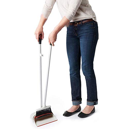 Haushaltsbesen-Set mit langem Stiel, Kopfhaar-Boden-Artefakt-Kunststoffbesen für Büro und Zuhause, schnelles Kehren, stehendes Kehrset mit Besen Commemoration Day – Bild 8