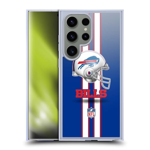 Casque Buffalo Bills Coque Gel pour Samsung Galaxy S24 Ultra Compatible MagSafe