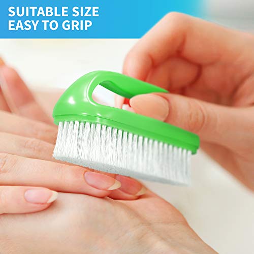 Konex Perfect-Grip Large Hand And Nail Brush 4" X 2-1/4" X 1-1/2" (Green) #TOP3