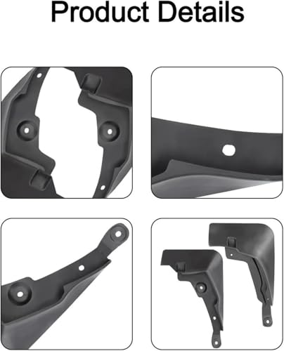 Bavette Boue Voiture Haut de Gamme pour Rav4 2020 - Finition Anti-Rayures Épurée - 2