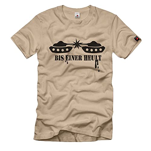 T-shirt Bis Einer Heult ample sable XXXL fini le manque d'espace