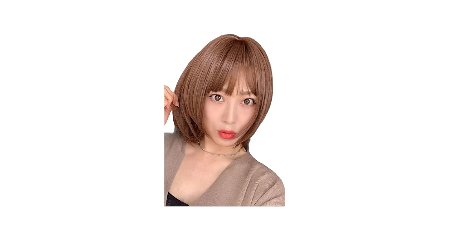 Amazon.co.jp: シュガークランツ ボブ ショート I型つむじ