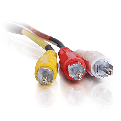 Cable RCA de 50 metros C2G con doble conector macho negro de alta flexibilidad 3