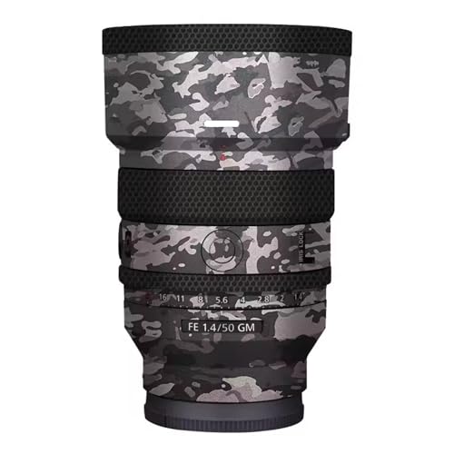 Mebont �J�����A�N�Z�T���[ �X�e�b�J�[Sony �\�j�[ FE 50mm F1.4 GM �W���Y�[�������Y�ɓK������ی쑕���X�e�b�J�[�ŁA�ώC�����A�ϖ��Ր���������J�����X�L���ی�t�B�����A���� (�J���u���b�N)