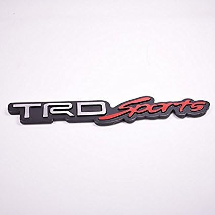 AFM- High Quality TRD-Sports 3D Chrome Emblem/Sticker/Logo for Cars (1 Piece)