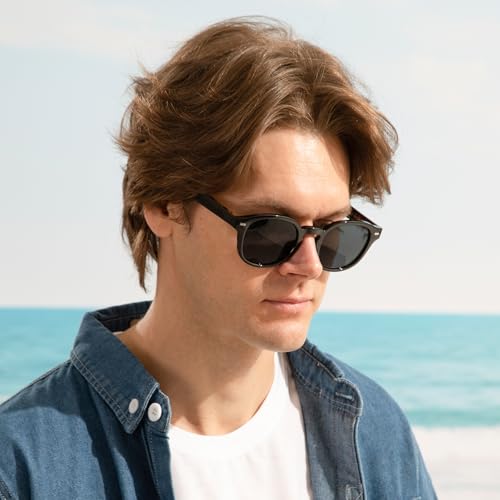 Superb Acetate Frame Scratch/Saltwater Resistant/Oleophobic Coating Lens Vintage Polarized Sunglasses Men Women2