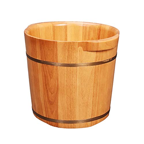 Baño de pies de madera artesanal BABYCE para relajación