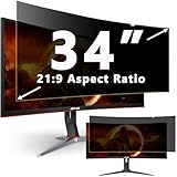 APeiSi 34 Inch Privacy Screen Filter for 21:9 Ultrawide Curved Monitor | Privacy Shield | Anti-Glare | Anti-Blue light Protector | Eye Protection | Computer Security Private Filter