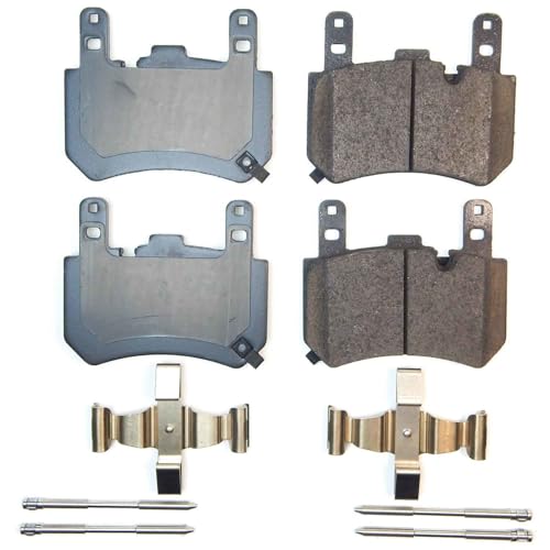 Image of PowerStop Rear Brake Pads For Chevrolet Corvette 2023-24 - Ceramic Brake Pads With Installation Hardware, 17-2503