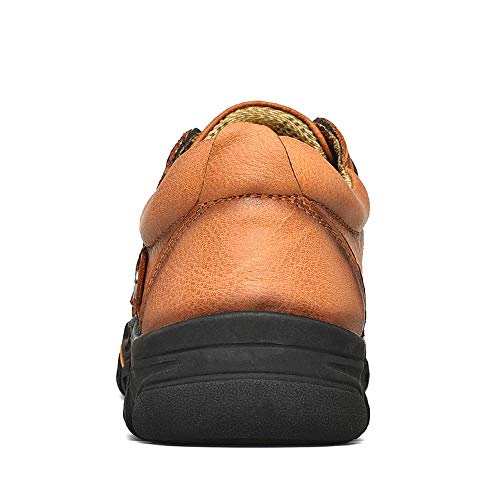 JEBU Men's Outdoor Mountaineering Sports Leisure Breathable Non-Slip Lightweight Travel Hiking Shoes2