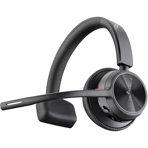 Micro casque avec et sans fil Poly Voyager 4310 UC Bluetooth + câble USB A vers USB C + dongle BT700 - vue 6