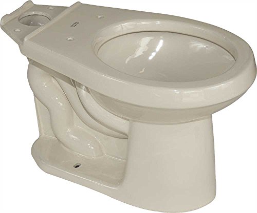 GERBER PLUMBING GAV2185209 2473771 Avalanche Siphon Jet Toilet Bowl, Round, 1.6 Gpf/1.28 Gpf