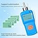 QIUSUO Oxygen Single Gas Detector Tester O2 Gas Leak Concentration Meter O2 Gas Alarm Monitor Analyzer Testing Tool with Measuring Range 0 to 100%VOL Resolution Ratio 0.1% vol