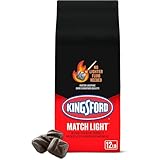 Kingsford Match Light Instant Charcoal Briquettes, BBQ Charcoal for Grilling, 12...