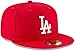 New Era MLB 59FIFTY Team Color Authentic Collection Fitted On Field Game Cap Hat (as1, Numeric, Numeric_7_and_1_Eighth, Los Angeles Dodgers Red)