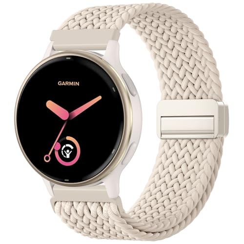 Correa de Nylon Trenzado Magnético 20mm Compatible Garmin miniatura 1