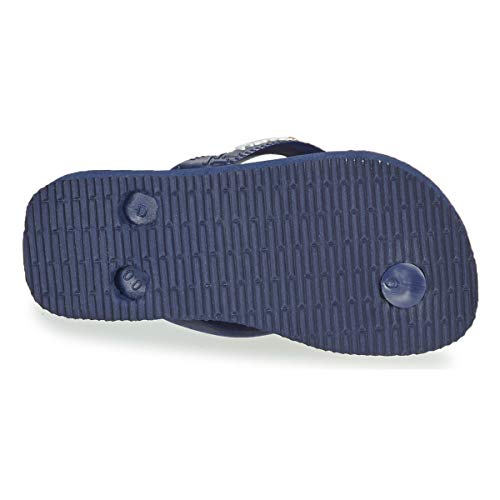 Havaianas Unisex-Kinder Top Logomania Zehentrenner, Blau (Navy Blue 0555), 31/32 EU
