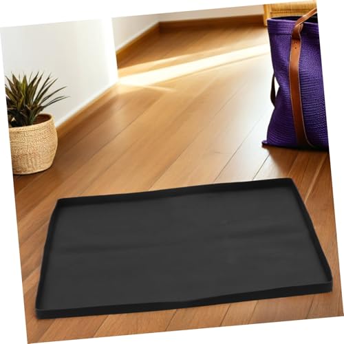Alfombrilla de silicona de 50x50 cm para mini nevera con bordes antiderrames 3
