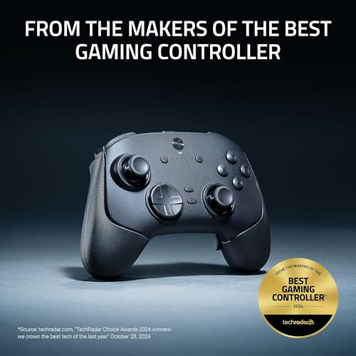 Image of Razer BlackShark V3 Pro Wireless ANC Gaming Headset (70 Hr Battery) & Wolverine V3 Pro 8K PC Wireless Controller (36 Hr Battery) Gaming Bundle - Black