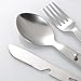 Vaveren 2x3x Camping Cutlery Set for Hiking and Travel