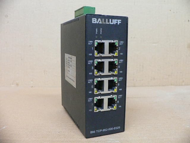 Amazon.com: BALLUFF BNI TCP-952-000-E029 ETHERNET Switch