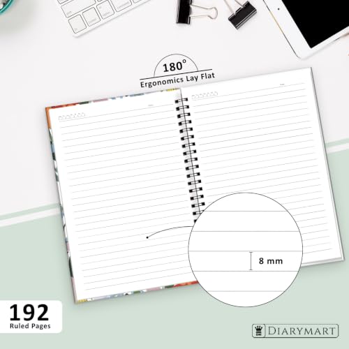 Image of All You Need is Dream Printed Cover A5 Size Wiro Hard Bound Notebook Diary For Girls Women & Men | 200 Ruled Pages | 80 GSM Paper | Undated Journal Diary