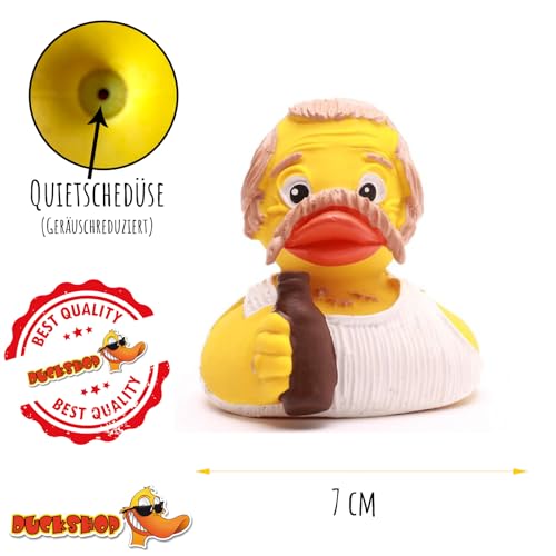 Canard de bain Sackbauer Duckshop 8 cm pour rompre la monotonie du bain