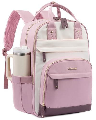 Image of LOVEVOOK Laptop Backpack for Women, Travel Backpacks Work Anti-Theft Bag, Backpack Purse, Conputer bags with USB, Waterproof