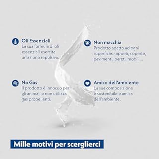 AMORE MIO | Disabituante Spray per Cani, Gatti e Cuccioli Anti Urina, per Esterni ed Interni, con Oli Essenziali, Repellente Olfattivo Anti Pipì, Spray Addestrativo - 500 ml
